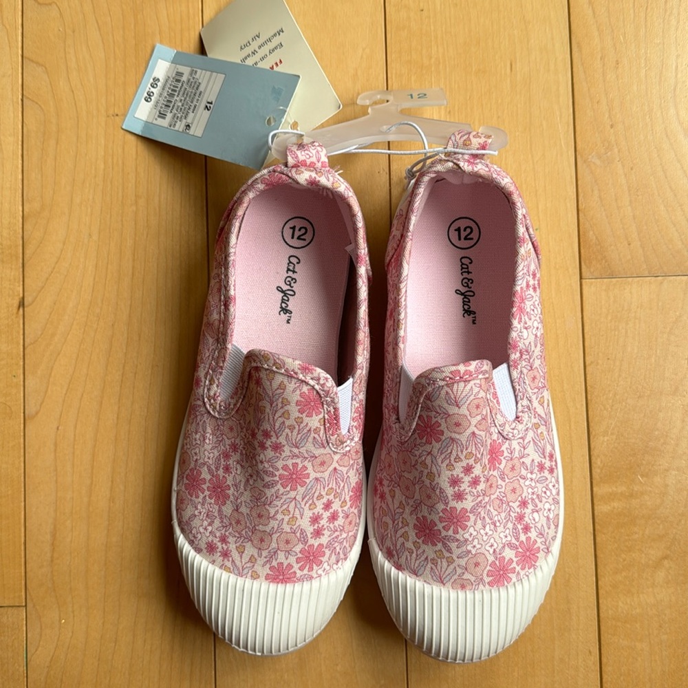 Cat & Jack slip on shoes